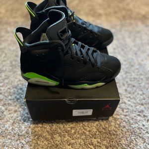 Jordan 6 Retro Electric Green Size 9